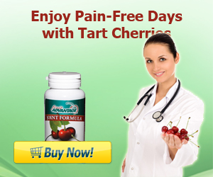 Tart Cherry capsules for joint pain relief